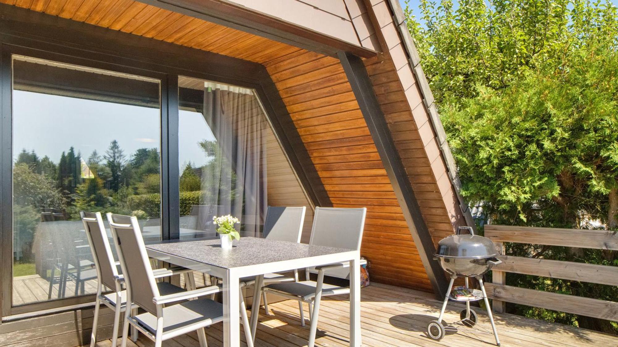 Ferienhaus Auszeit Mit Terrasse 施拉姆贝格 外观 照片
